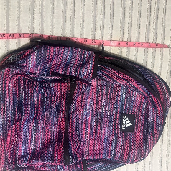 Adidas Mesh Patterned Backpack - Picture 8 of 9